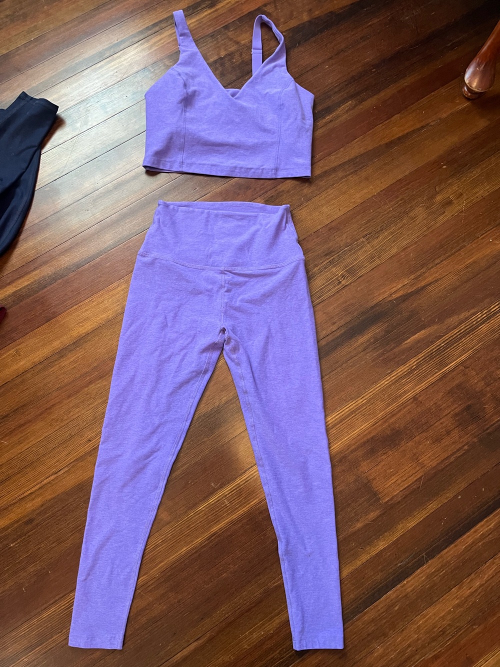 Beyond yoga lavender set